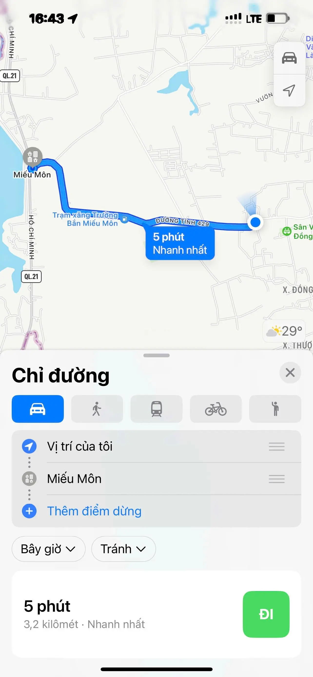 Mảnh đất đẹp phù hợp đầu tư và ở. Ngay sát đường tỉnh lộ 429 gần thị trấn Ba Thá