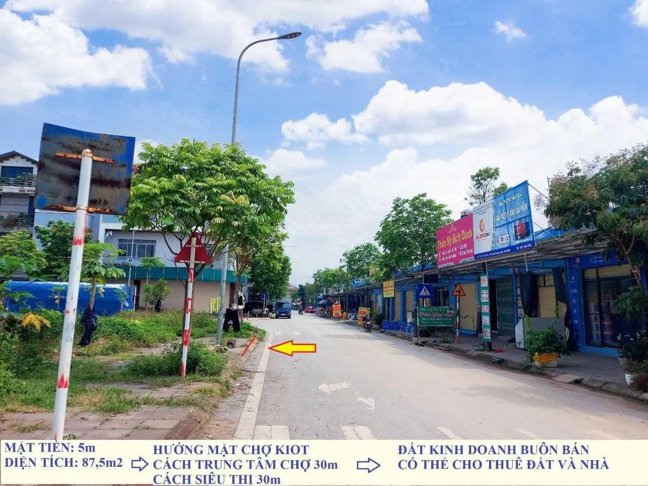Siêu phẩm kinh doanh phố chợ Lương Sơn 88m2, full ODT! Giá cần bán gấp