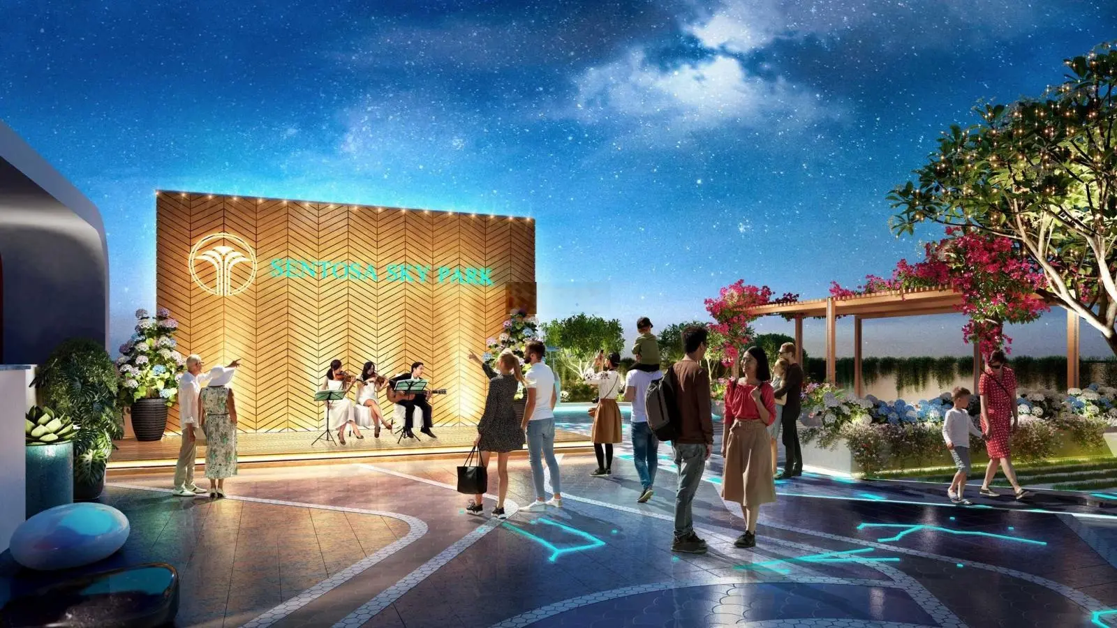 Căn hộ 3PN 102m2 duy nhất tại Sentosa Sky Park Hải Phòng, chiết khấu 329tr