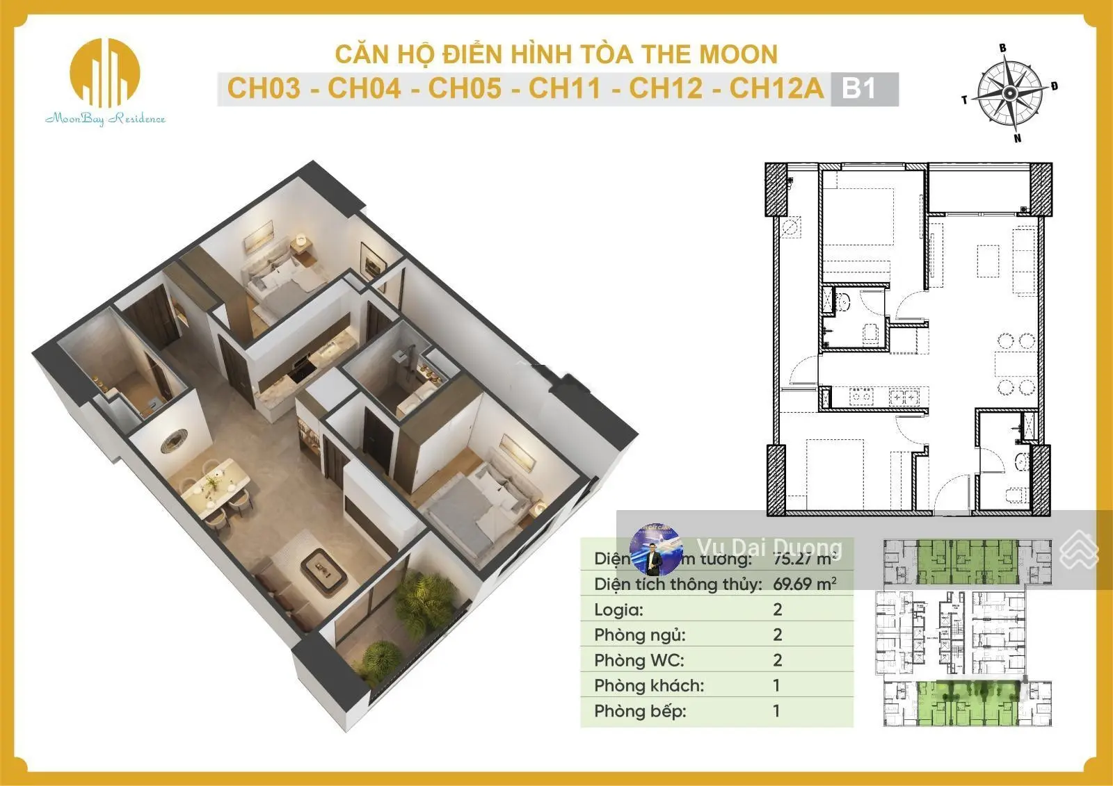 Báo giá chung cư MoonBay Residence - Khu nhà ở xã hội 384 Lê Thánh Tông, Hải Phòng