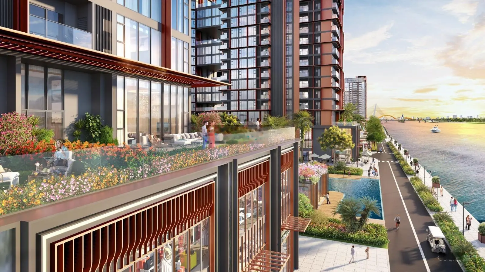 Tuyệt tác bên sông Hàn ko thể bỏ lỡ căn hộ 5* Sun Symphony Residence ĐN - mở bán GĐ1 - giá gốc CĐT