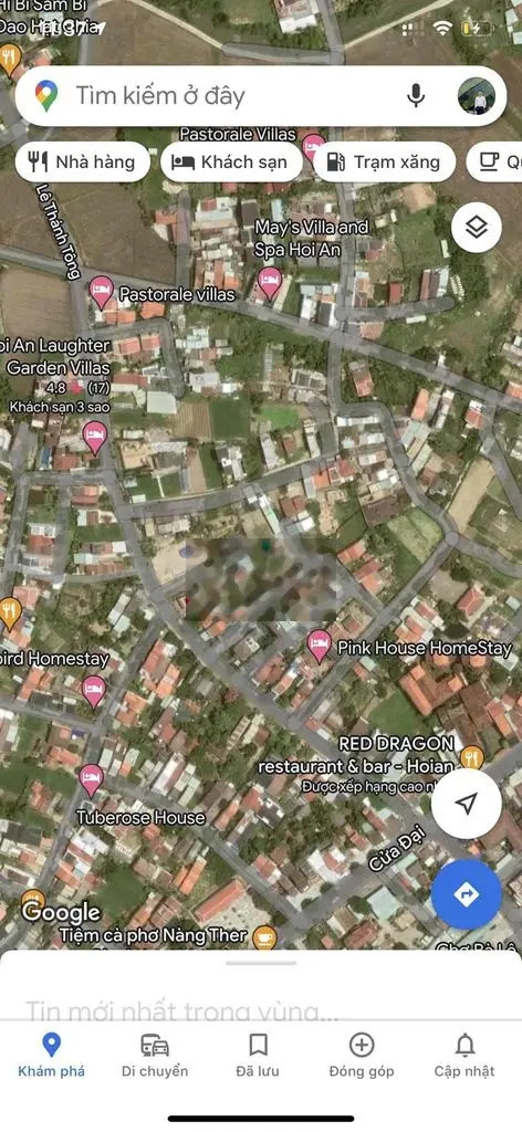 Mặt tiền Lê Thánh Tông ngay chợ Bà Lê , Hội An