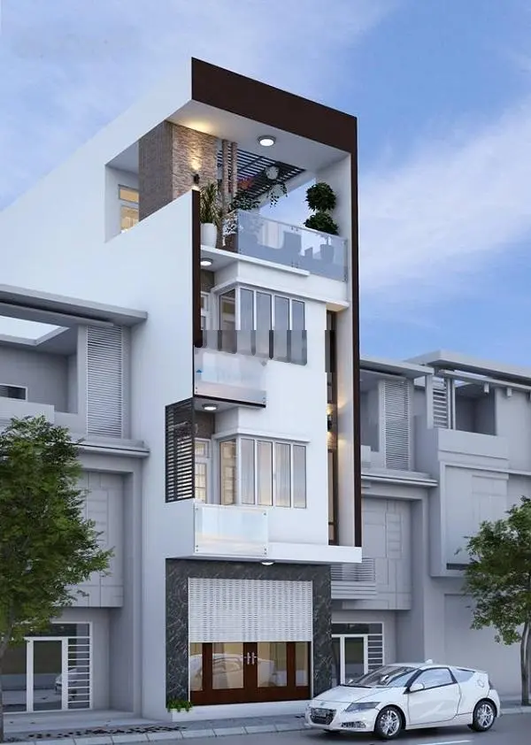 10,5 tỷ - Bán đất tặng nhà đường 6m xe hơi tránh Trường Chinh 4x24 NH 6,8m XD 7 tầng, cách MT 100m