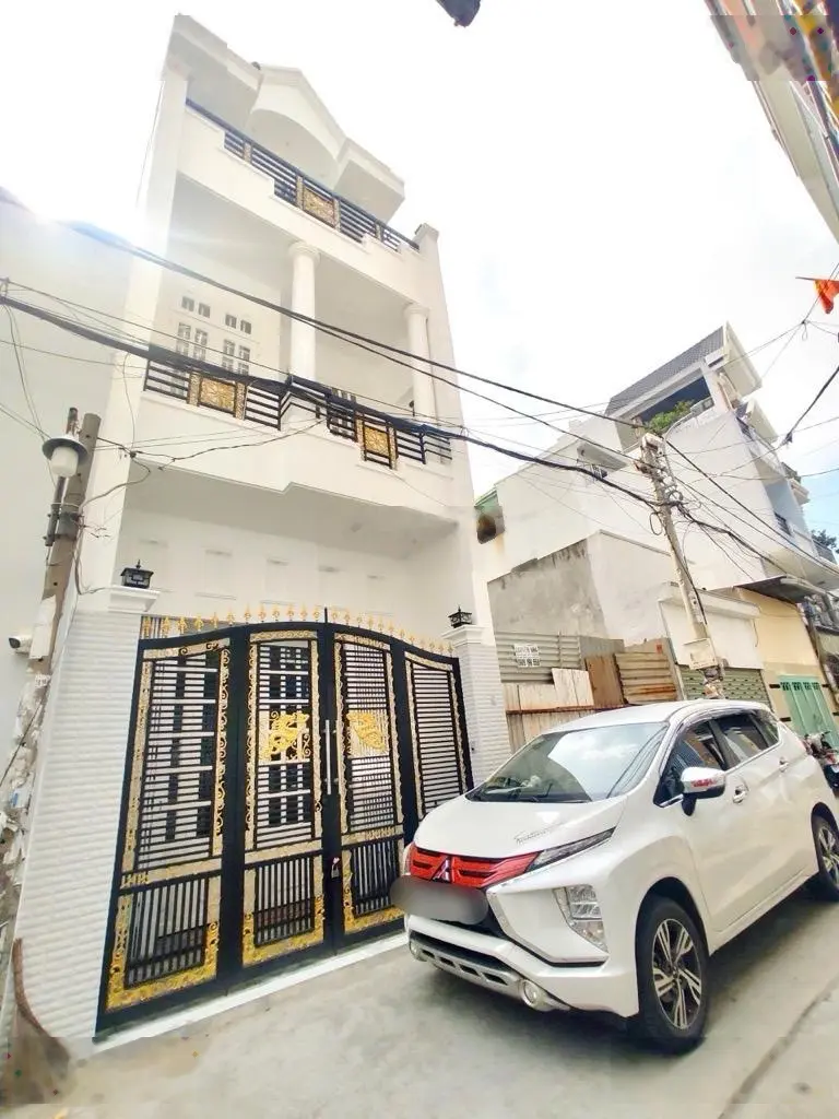 Bán Nhà 3 Tầng - Hẻm Xe Hơi , Hẻm Binh Trị Đông , Q. Bình Tân 0914 443 ***
