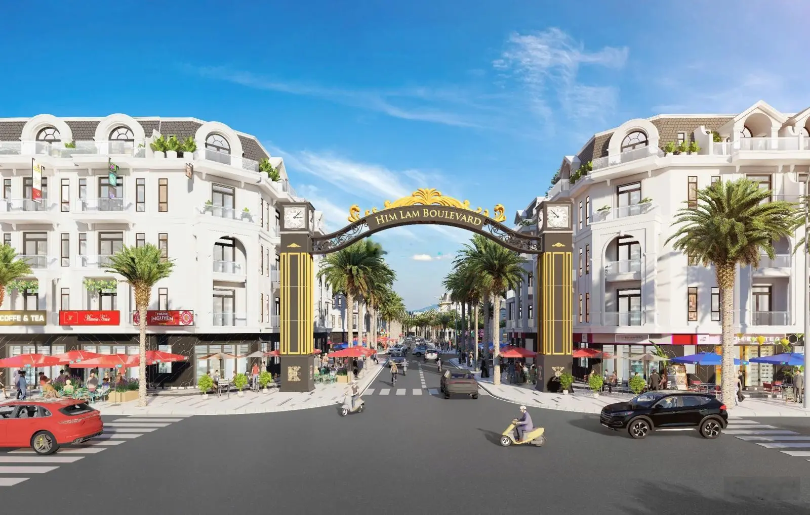 Bán suất NG LK Him Lam Boulevard, mặt đường 33m, vào tên trực tiếp CĐT, DT 92,5m2, gía 18,3 tỷ