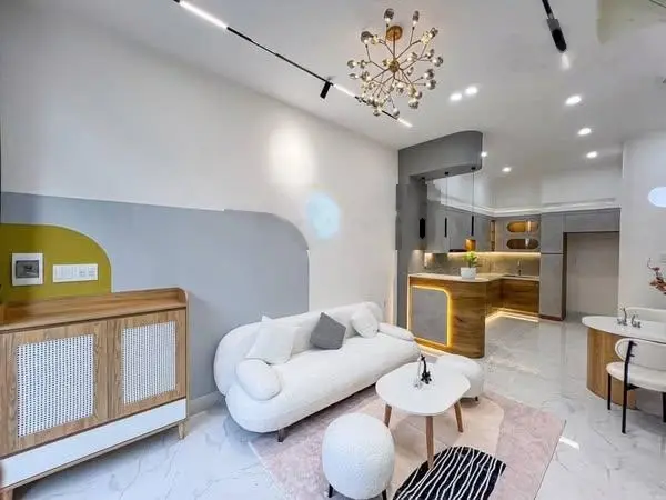 Bán nhà riêng cách chợ Bình Chánh 5km DT 112 m2. Sổ hồng riêng. Nhà mới 100%