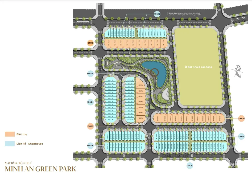 CĐT Minh An mở bán dự án Minh An Green Park Thường Tín phong cách sống thượng lưu, có sổ đỏ từng lô