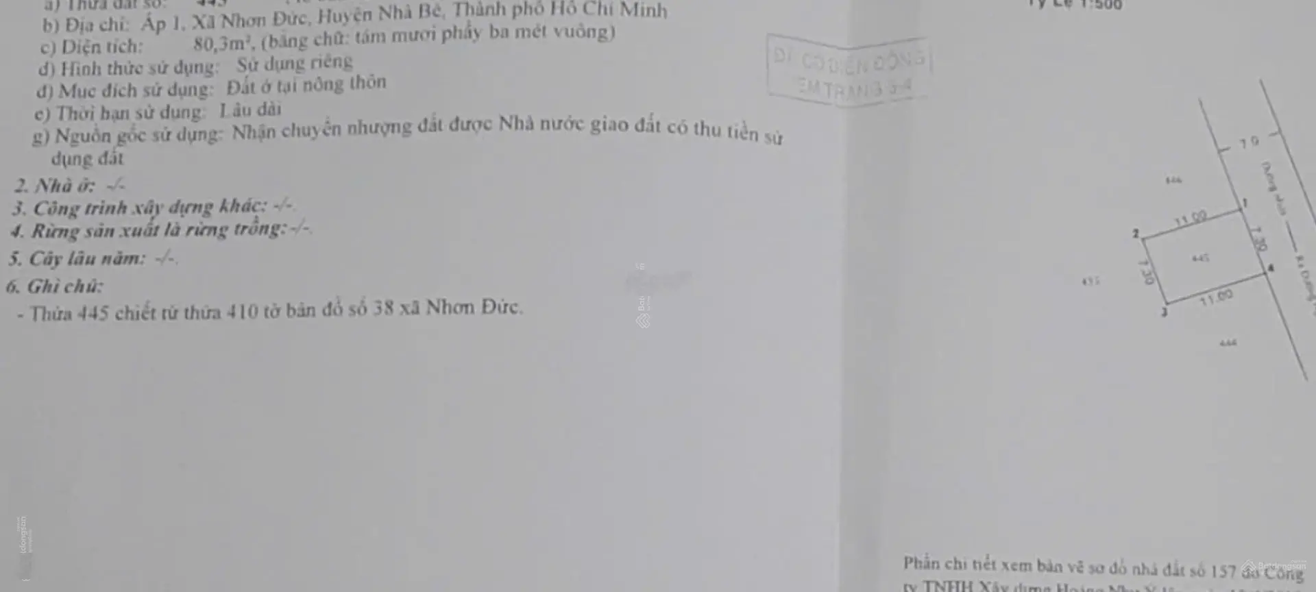 Nhà 4x10m, 1 lửng, giá: 890tr, hẻm 1285/ Lê Văn Lương, xã Phước Kiển, Nhà Bè