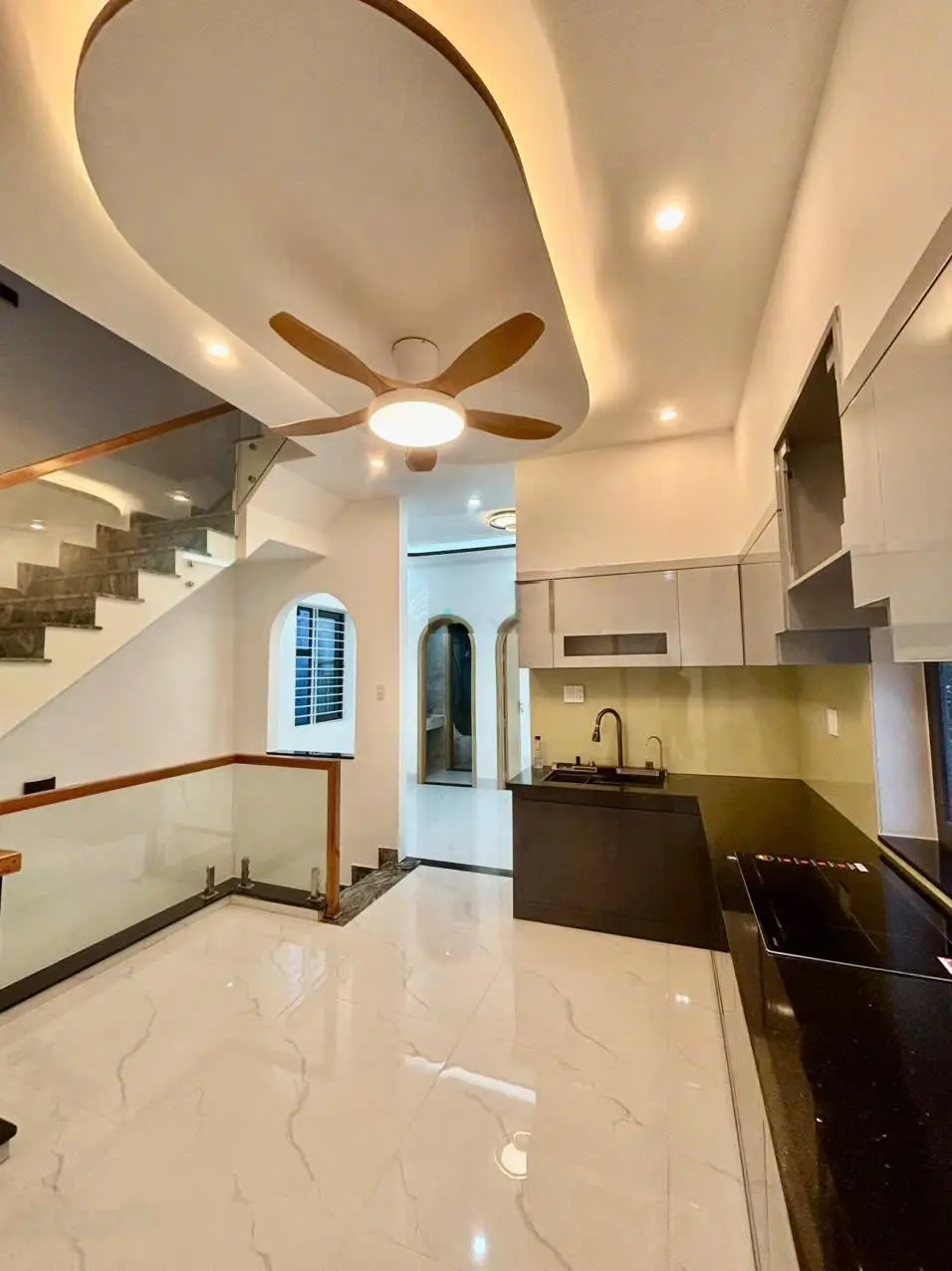 Nhà 2T mới kẹp cống MT đường 7m5 Hòa Phú 9 (Gò Nảy 6), 90m2, 6.x tỷ tl
