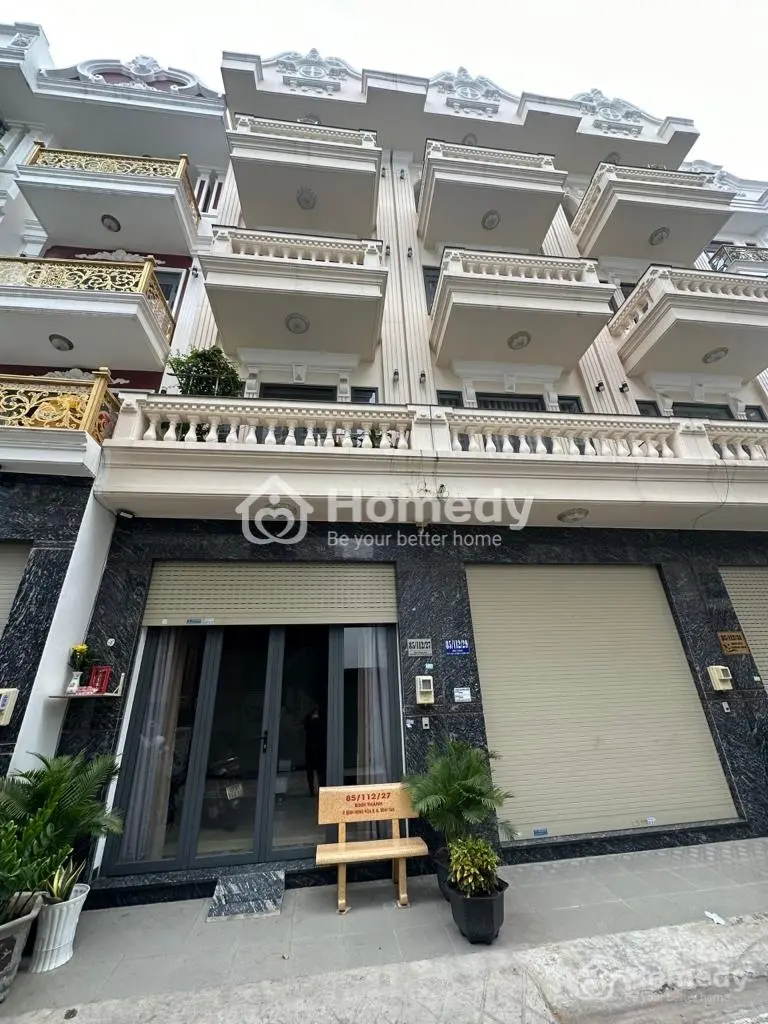 Bán Nhà 129-131 Đường Số 1 DT: 4-15M 4lầu 4.85ty (Khu 390 QLo 1A),BHHB,Binh Tân Sat KDCVL