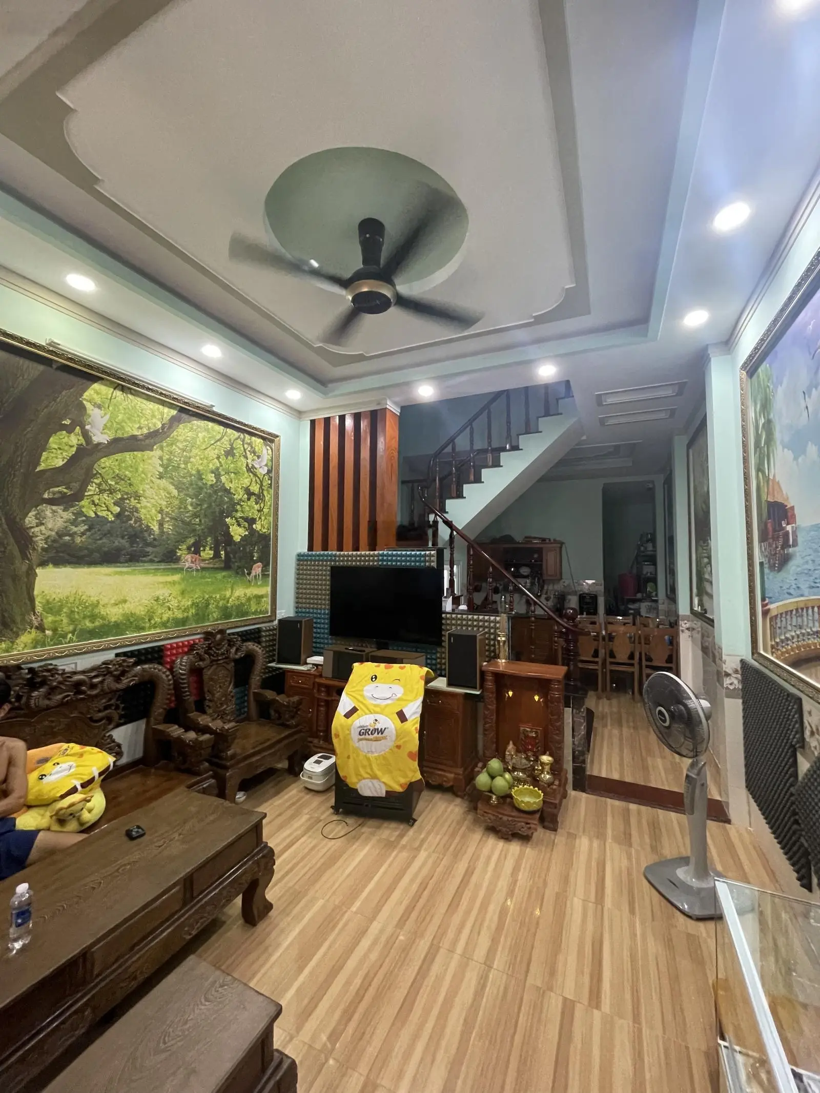 Chính chủ về quê nhượng lại căn nhà lầu trệt phường Đông Hoà gần trường học cấp 1,2 Đông Hoà