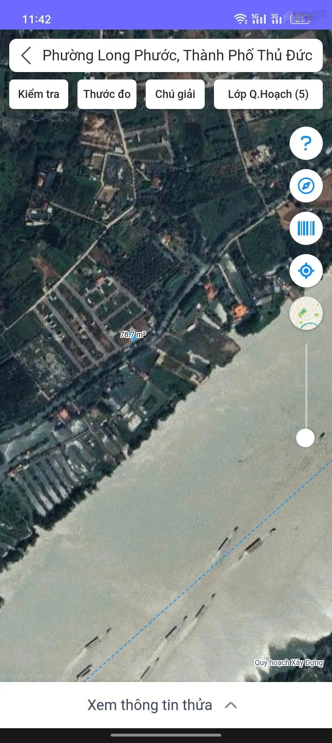 Bán lô đất 78,8m2 view sông DA Blue Diamond Riversie, giá tốt nhất P Long Phước, Tp Thủ Đức, Tp HCM