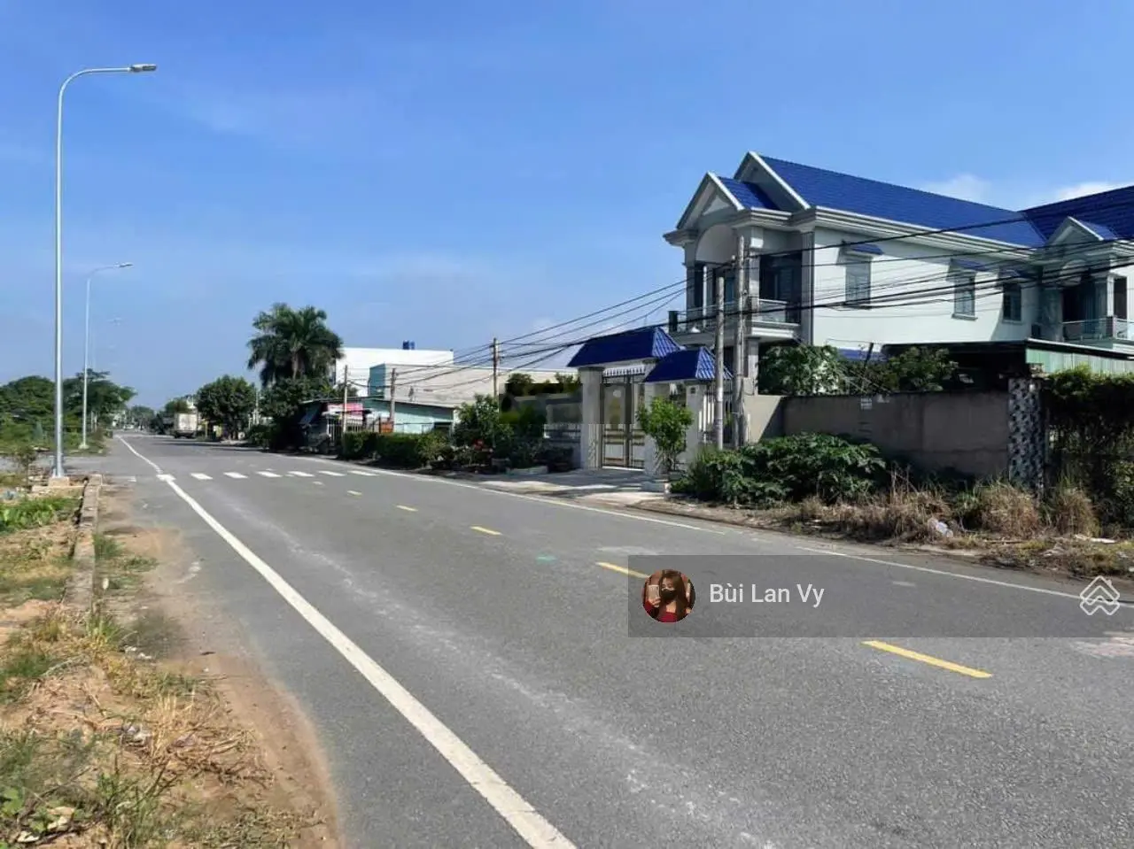 Gía ưu đãi lô đất MT ,Đường Vĩnh Phú, Thị trấn Ba Tri, Ba Tri, Bến Tre. Diện tích : 148m2/375 tr