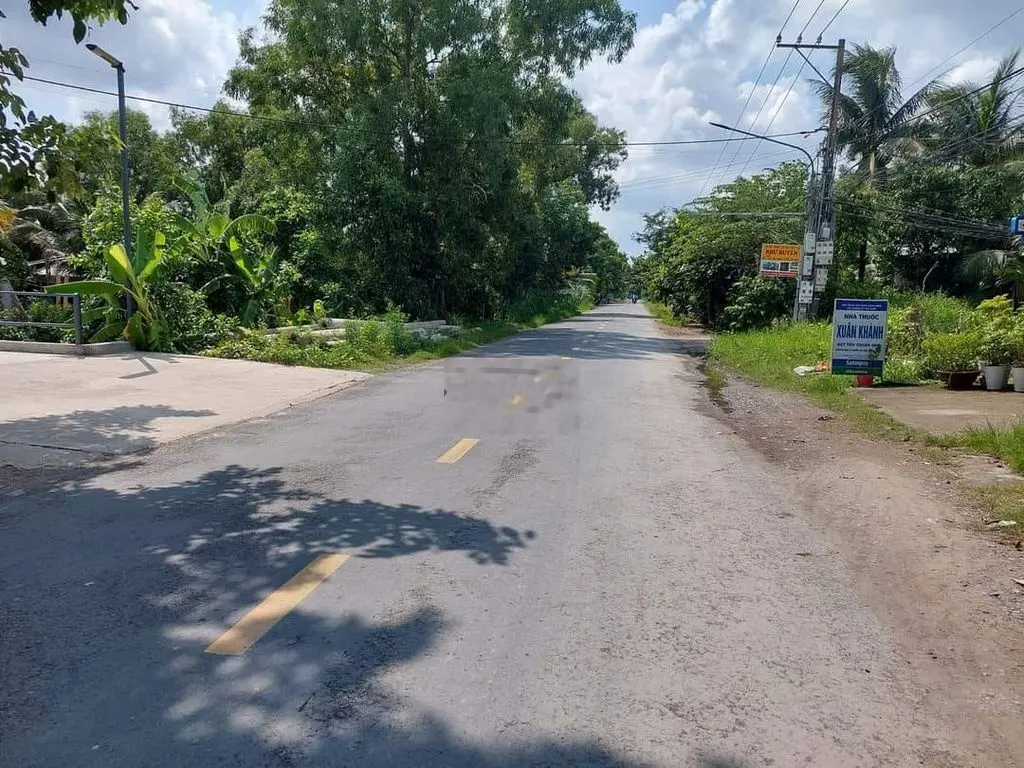 bán nền 185m2, mặt tiền lộ vành đai , phường phú tân , tỉnh bến tre