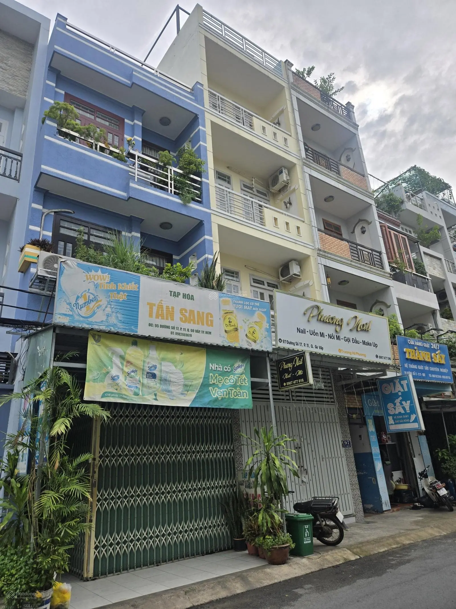 Bán gấp nhà mặt tiền kinh doanh 4 tầng 60m2 đường Số 17, Phường 11, Gò Vấp. Sát chợ Hạnh Tây