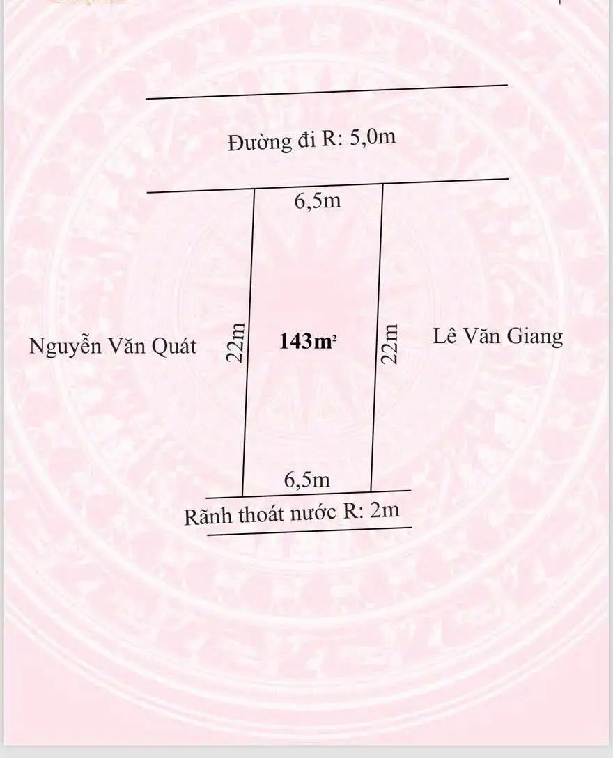 Bán lô 143m , xã Dương Quan, Thuỷ Nguyên, Hải phòng