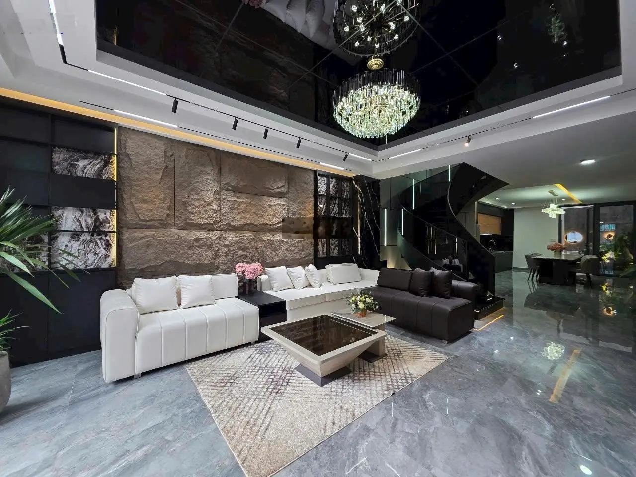 [16 tỷ TL] nhà đẹp 5x19,5m mới xây 04 tầng mặt tiền đường 12m khu dân cư Tân Thành Lập, Phú Mỹ, Q7.
