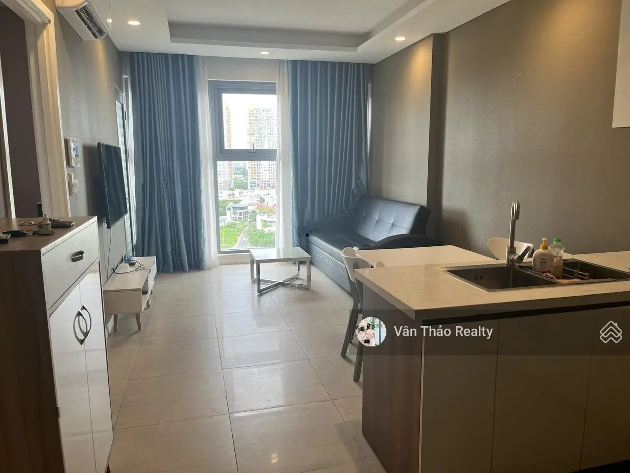 (Có thể đăng ký kinh doanh) Giá tốt nhất - Căn hộ 1PN tháp Canary full nội thất - Đảo Kim Cương Q2