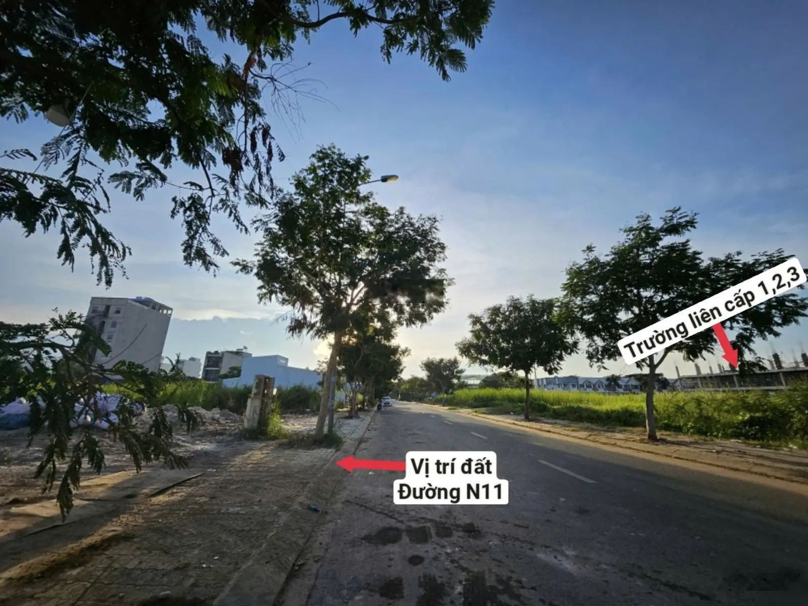 Bán đất nền đối diện ngay trường học liên cấp trên đường N11 tại KDC Nam Sài Gòn Long Hậu giá 3,2tỷ
