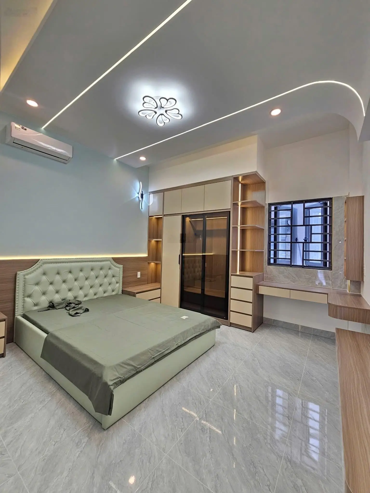 Nhà Bình Chuẩn, Tp Thuận An Ngay Chợ Phú Phong. Tặng Full Nội Thất