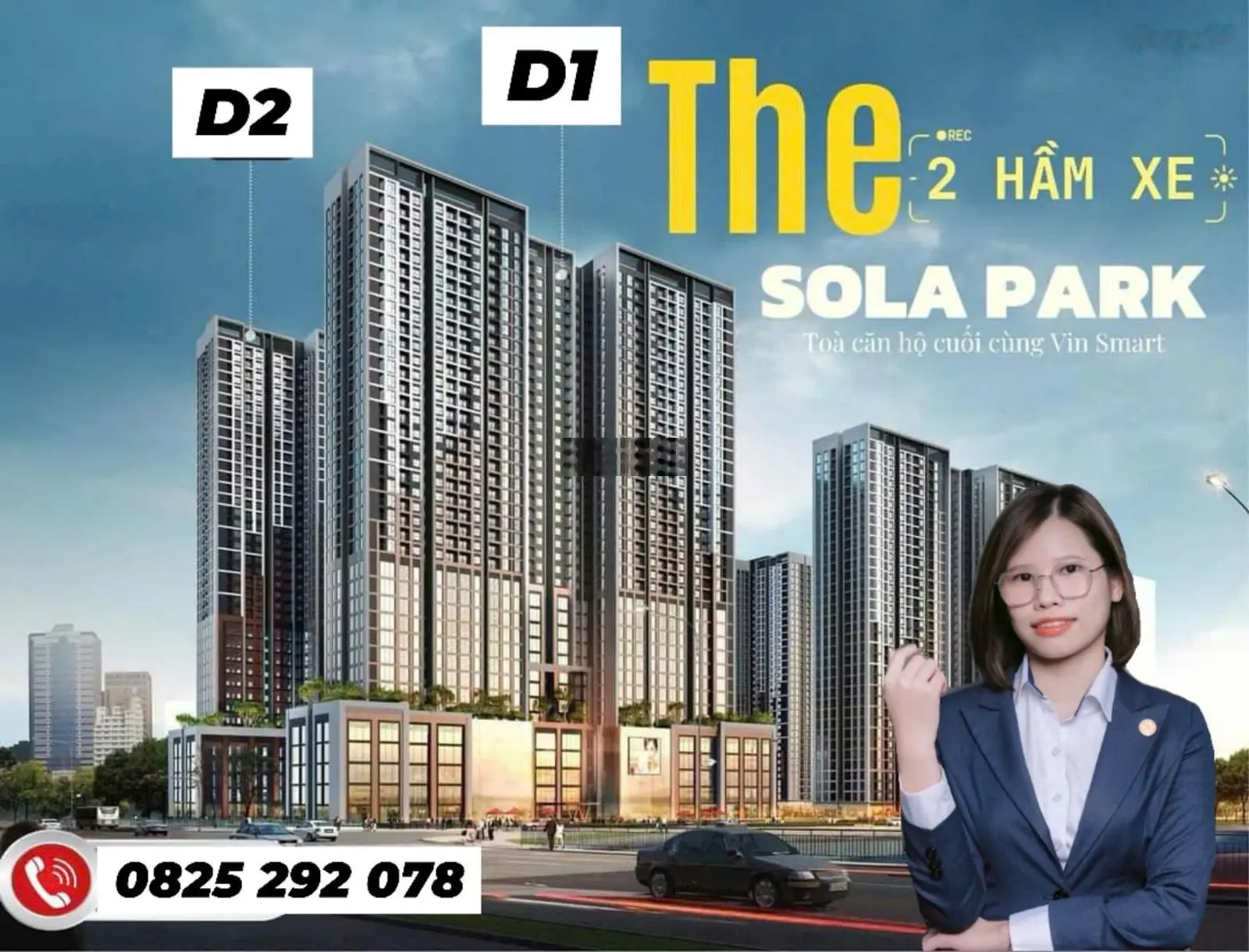 Chính thức nhận booking D1&D2 (G4&G6 tên cũ) The Sola Park, liên hệ để được tư vấn miễn phí mọi tt