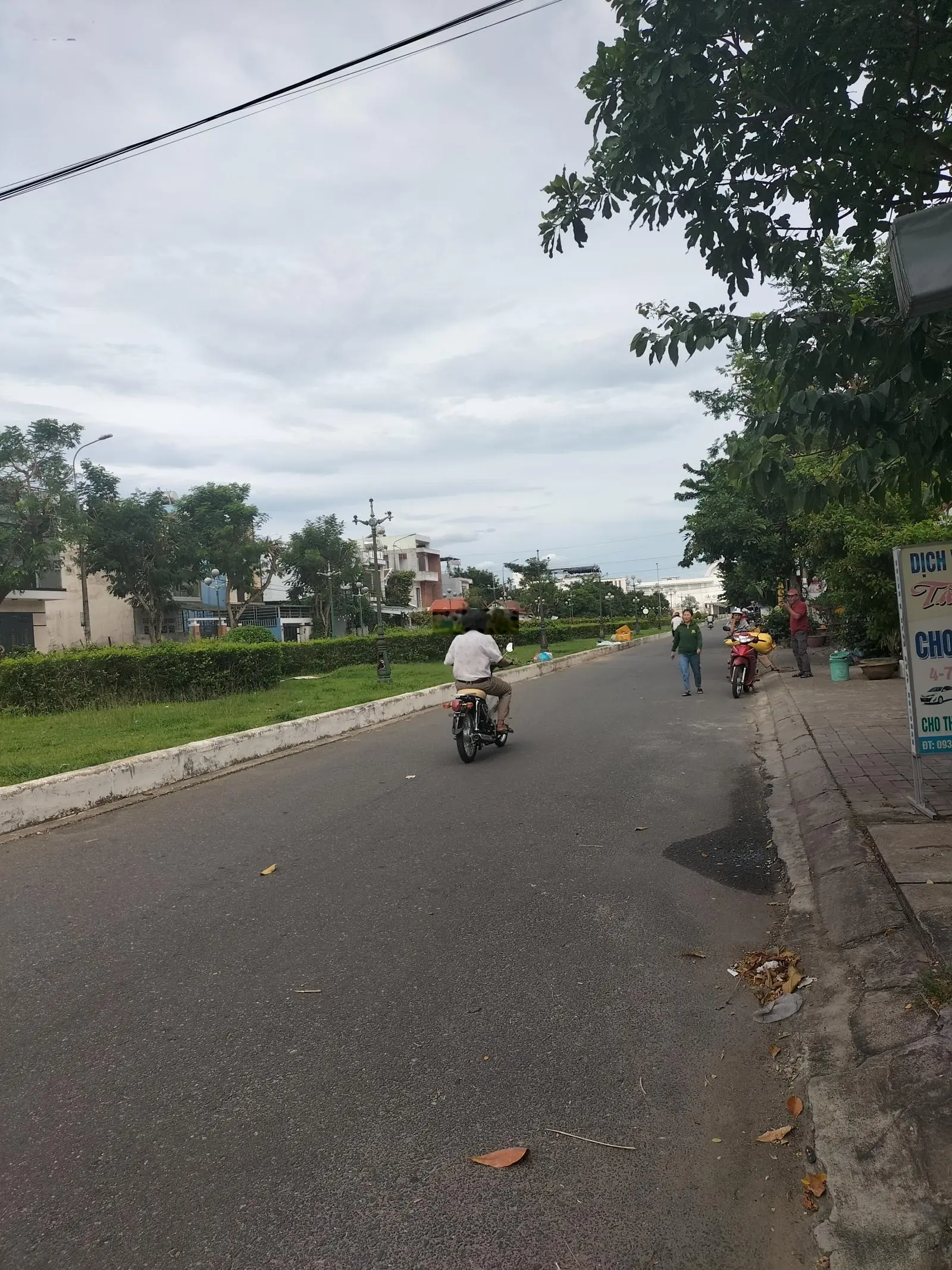 Sụp hầm lô khu phố chợ Vĩnh Điện đường 7,5m