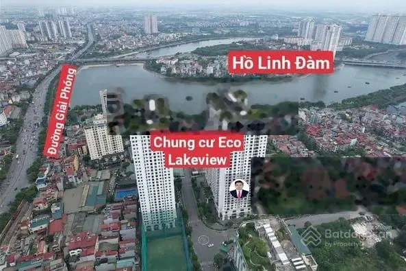 Ngã ngửa bán căn view hồ 2PN 67m2 chỉ 58tr/m2 tâm huyết cả cuộc đời chung cư Ecolake View sổ đỏ sẵn