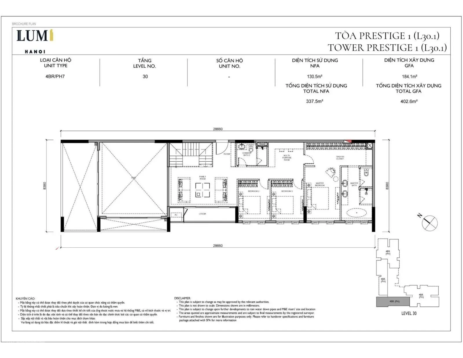 Độc quyền quỹ 8 căn đẹp - Giá tốt nhất penthouse duplex 4-3-2 phòng ngủ vip nhất Lumi Capitaland