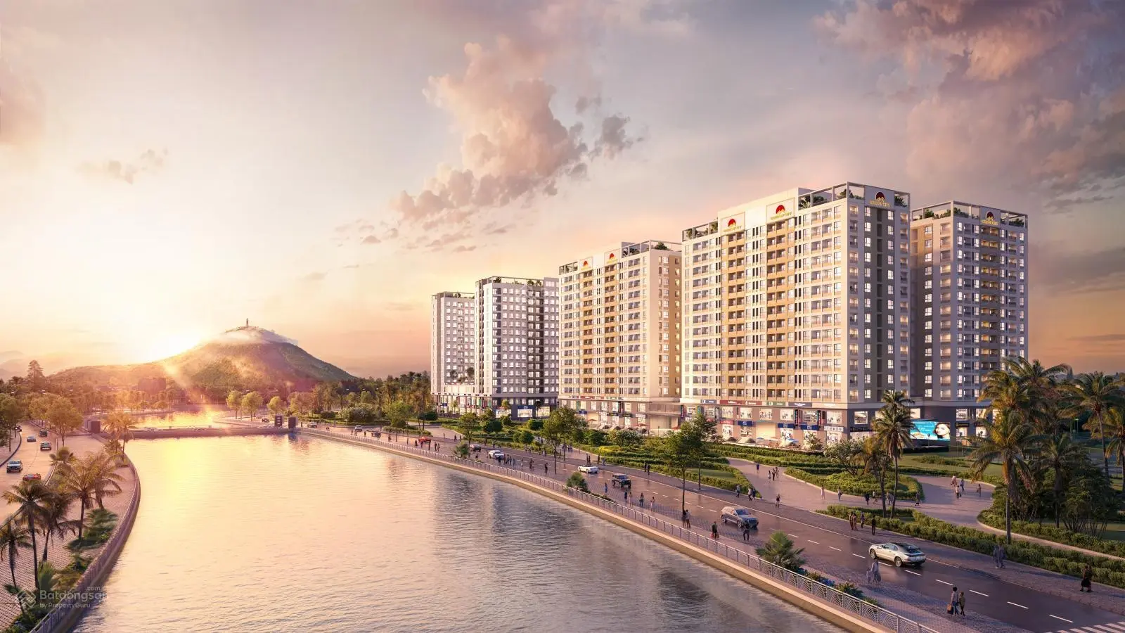 Căn 85m2, 2PN có Sân Vườn Riêng tại trung tâm TP Tây Ninh - view Núi Bà Đen - SHR
