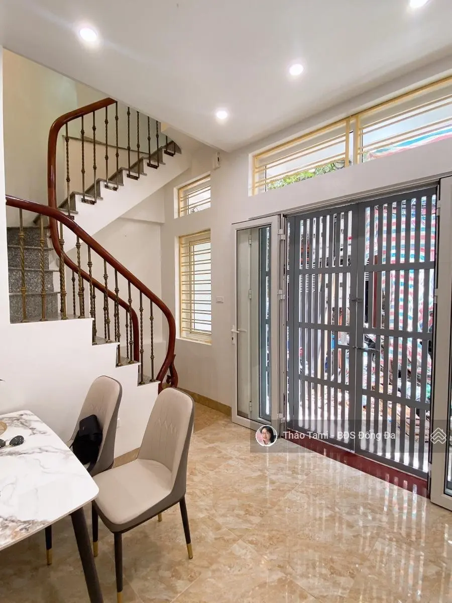 Có 102 ! Mặt Ngõ Thái Thịnh, Gần Ô Tô, Kinh Doanh, mới đẹp full đồ, 42m2*5T
