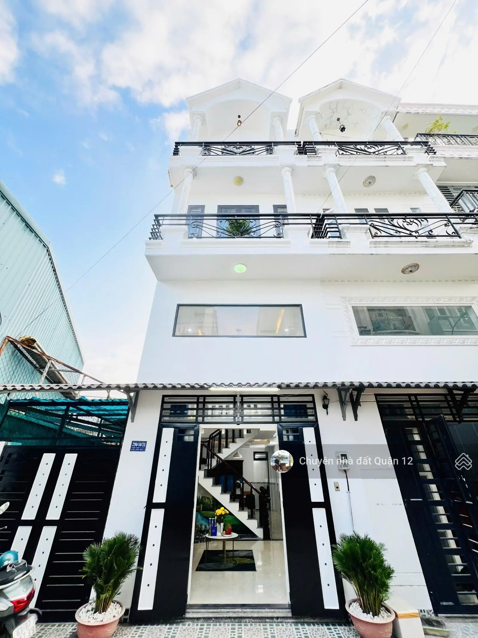 Nhà phố 66m2 đúc 1 lửng 2 lầu full nội thất hẻm 7m khu nhà lầu đường Hiệp Thành 13
