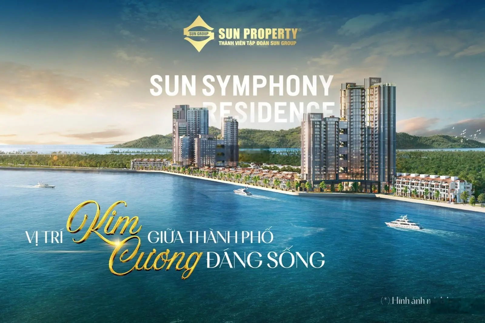 Căn hộ cao cấp Sun Symphony giá tốt nhất, đặt chỗ CK ngay 3%, CK lên đến 19%, vốn ban đầu chỉ 660tr