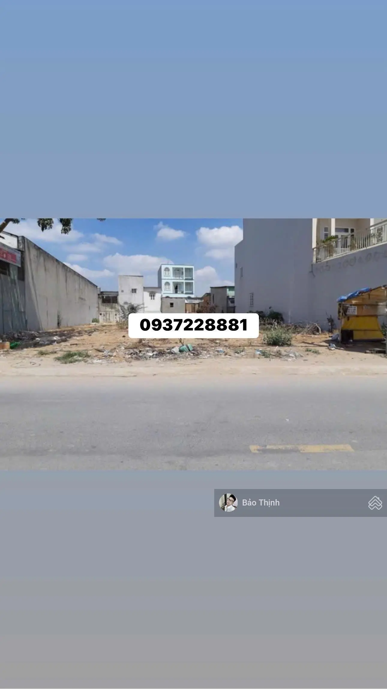 Cần bán đất MT Đường 30 tháng 4 , long đức , trà vinh, 500 TRIỆU/ 120m2, SHR