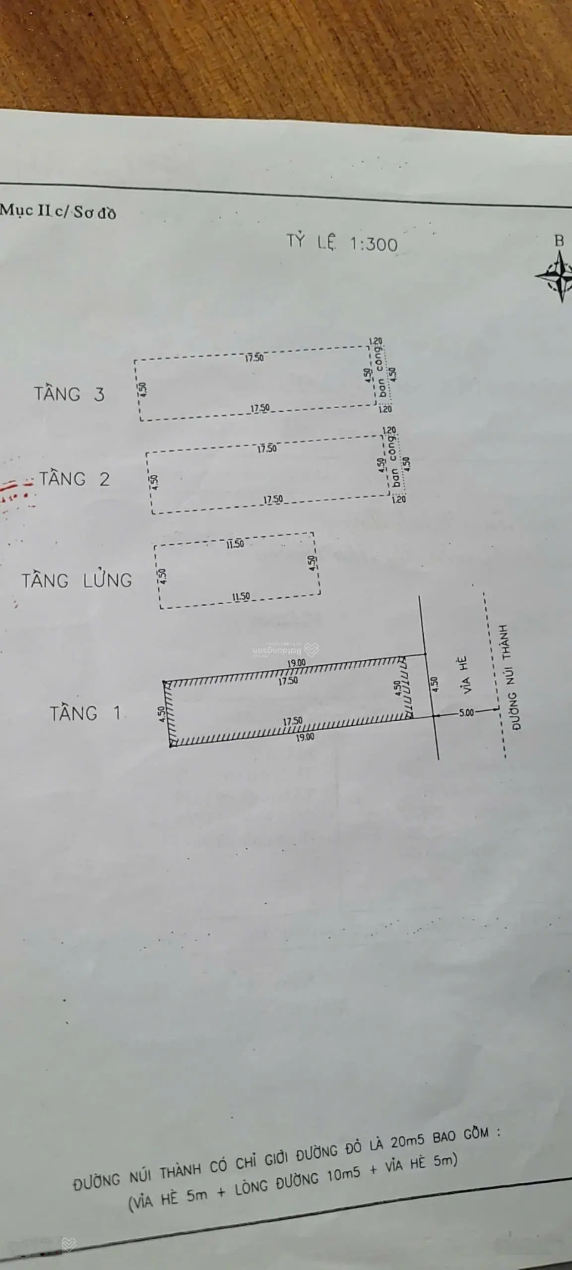 Bán nhà nguyên căn mặt tiền Núi Thành