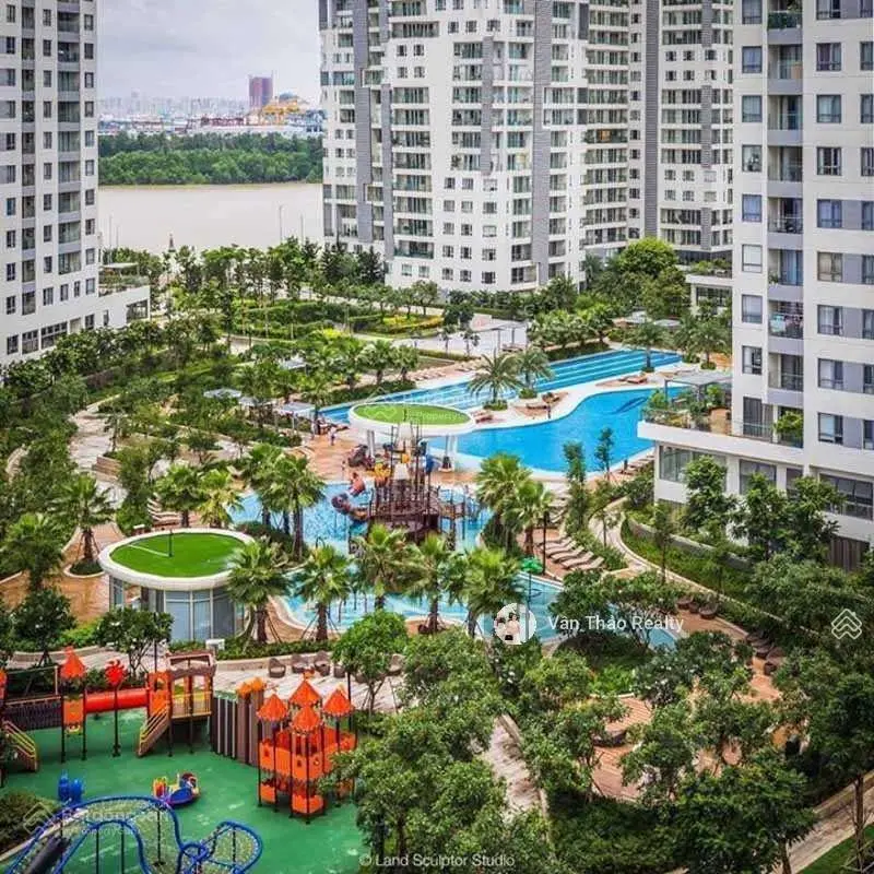 Bán căn hộ 3PN tiêu chuẩn Resort ngay trung tâm TP, Đảo Kim Cương - Diamond Island 3 mặt giáp sông