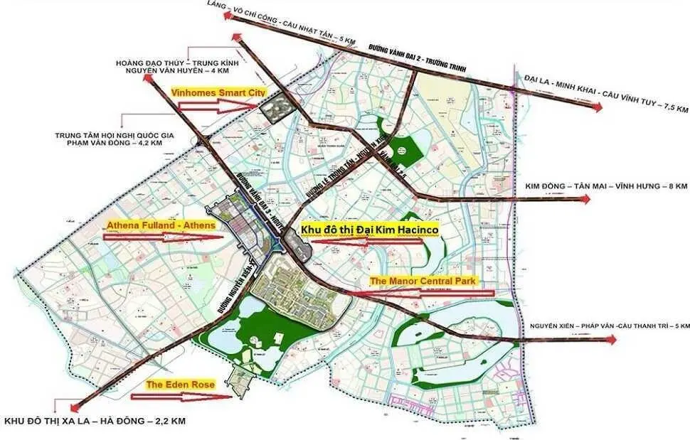 Bán liền kề khu đô thị mới Đại Kim, Nguyễn Xiển. 0877556789
