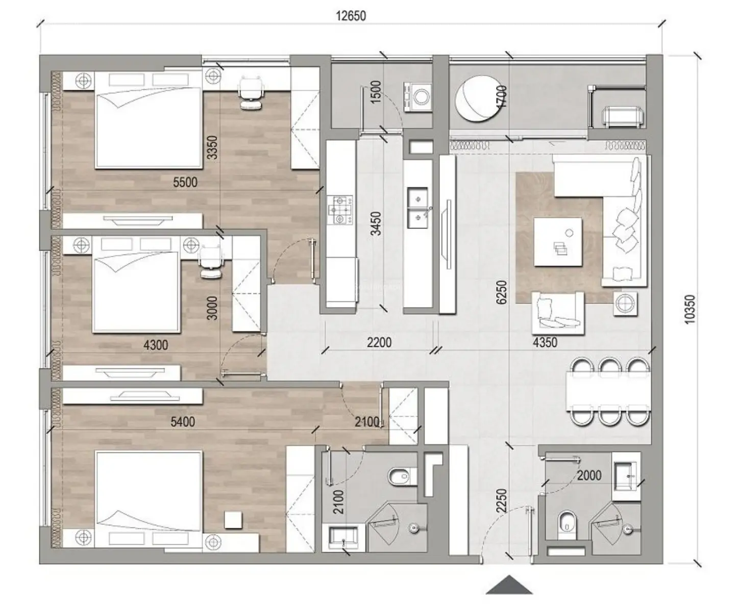 Căn 3PN Giá tốt nhất Melody Residences Linh Đàm