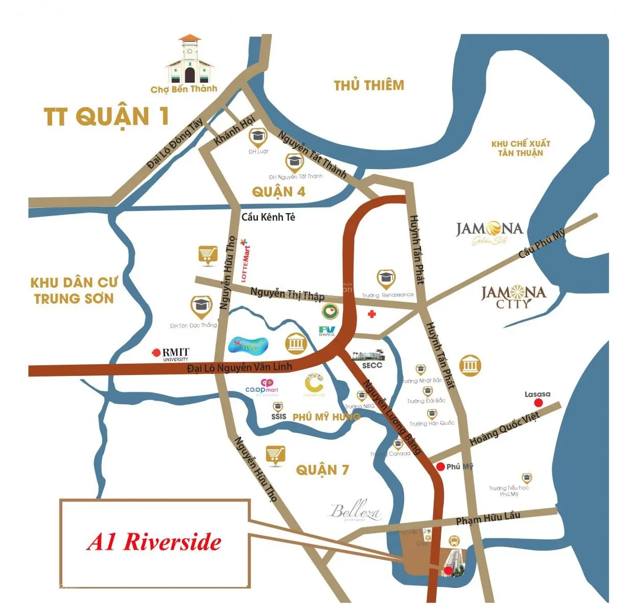 Bán căn hộ Đức Khải Q7, Block A1, 84m2 2pn - ban công lớn, giá 2,560 tỷ, NH hỗ trợ : LH 0926 879 ***