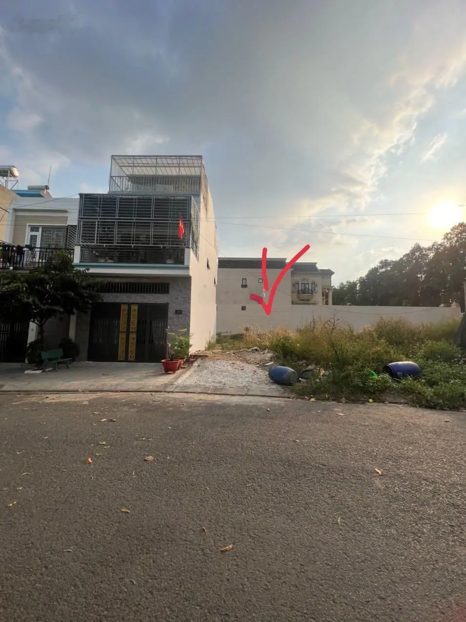 Bán 3 lô đất liền kề KDC Biconsi TP Dĩ An Bình Dương