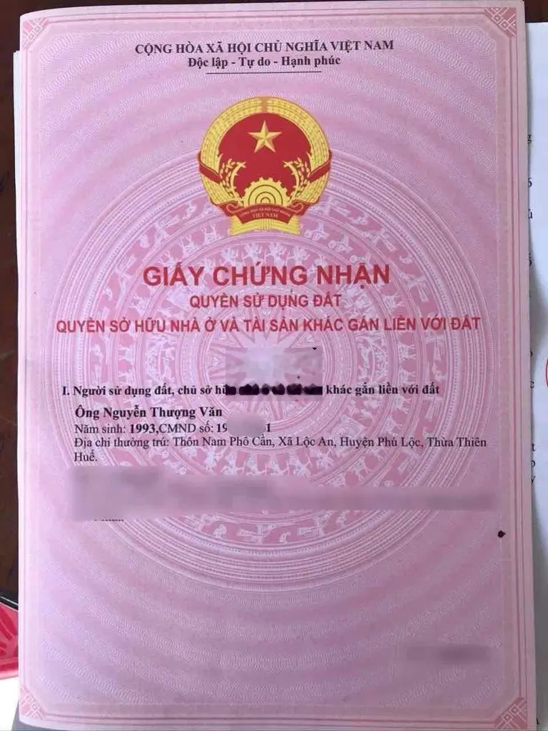 Bán đất xóm