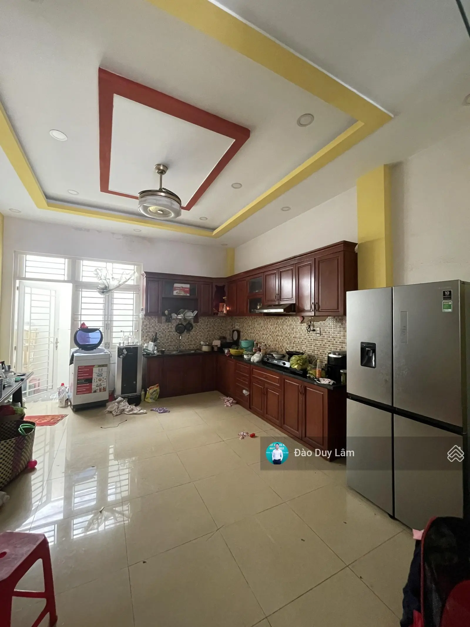 Về quê cần bán: nhà 3 tầng rộng 87m2, ngang 4.6m - hẻm ô tô ngay cầu ông dầu, khu dân cư hiện hữu.