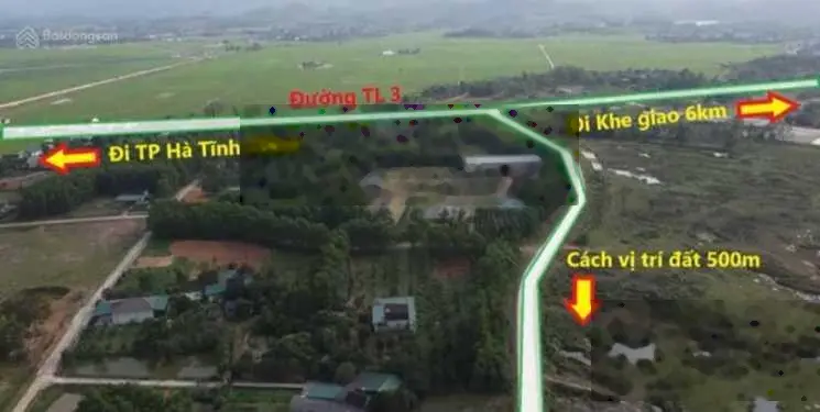 Bán đất làm kho xưởng Lưu Vĩnh Sơn, Thạch Hà, Hà Tĩnh. Diện tích 984m2