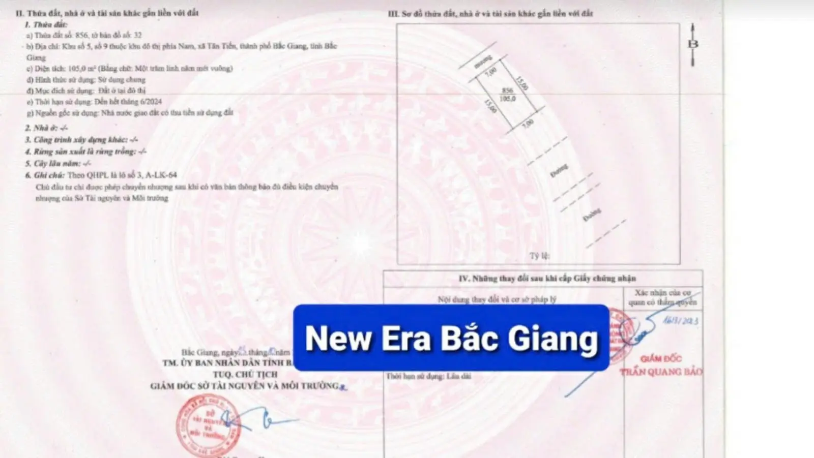 Ra hàng lô đất nền trung tâm khu đô thị phía nam BigC Bắc Giang