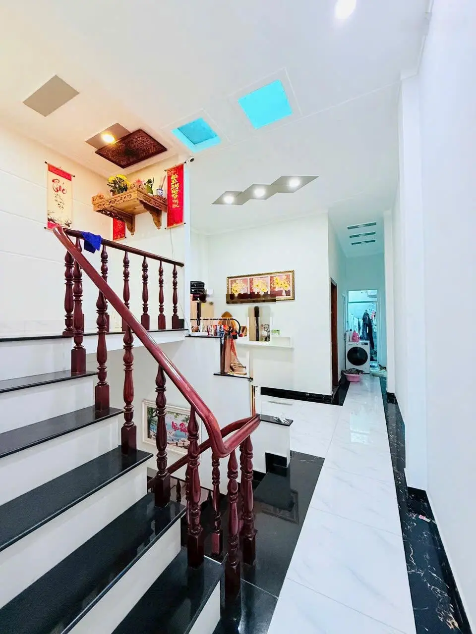 Bán nhà mặt tiền nhựa kinh doanh nhỏ, đối diện trường học, ubnd Tân Đông Hiệp dt: 82.3m2, 4.399 tỷ