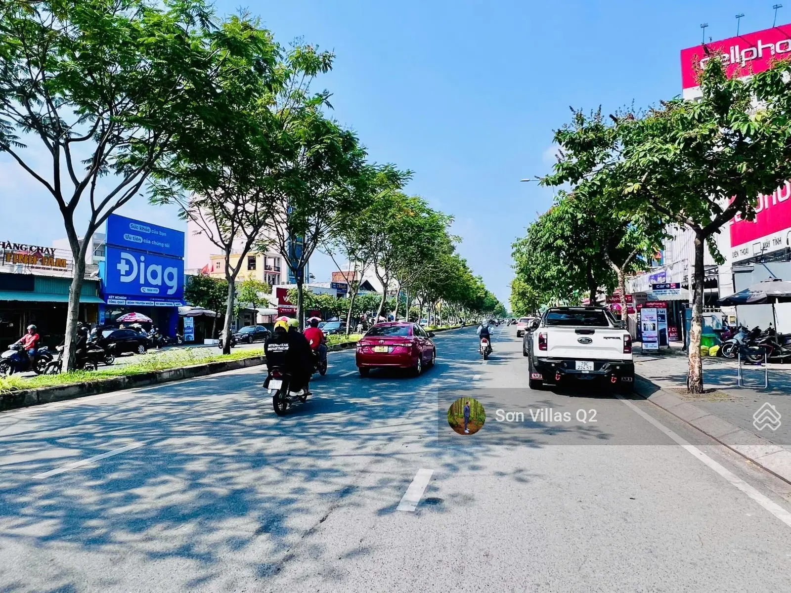 Khan hiếm! Nhà MT Đường 12m trục chính Trần Não Q.2 - DT 6m x18m (xd hầm/6tầng) - Giá 21 tỷ