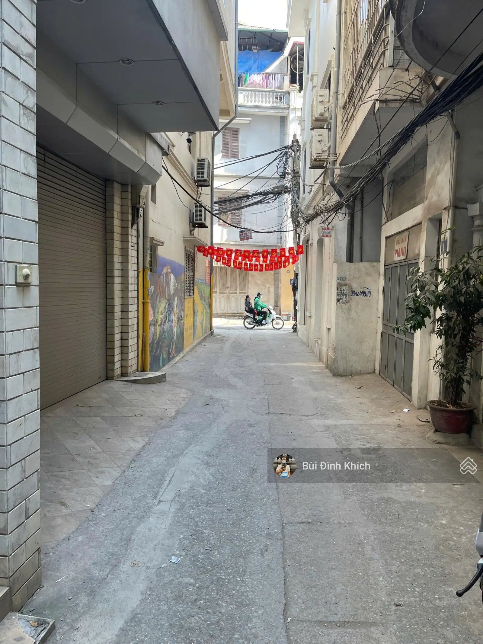 Bán nhà riêng ngõ 189 Hoàng Hoa Thám - Ngõ 3 gác - cách ô tô 25m - 80m2 - Giá bán 9.45 tỷ