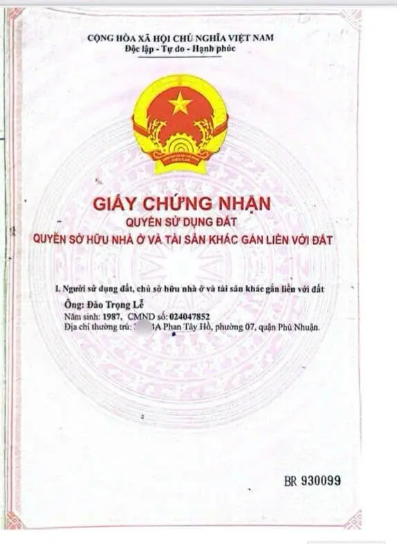 Nhà Quận 12 ngang 3,5m dài 10m đường Hiệp Thành 43 sau lưng Hiệp Thành City