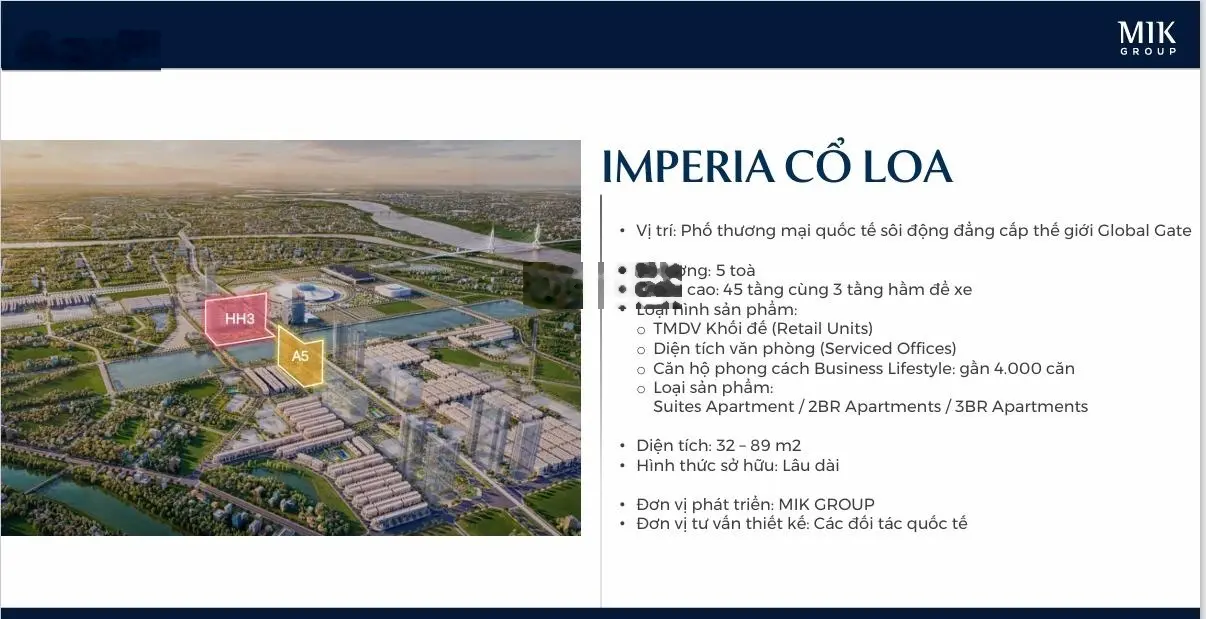 Dự án vinhomes cổ loa mở booking toà a5 imperia. booking ngay để tăng tỉ lệ lấy được những căn số 1