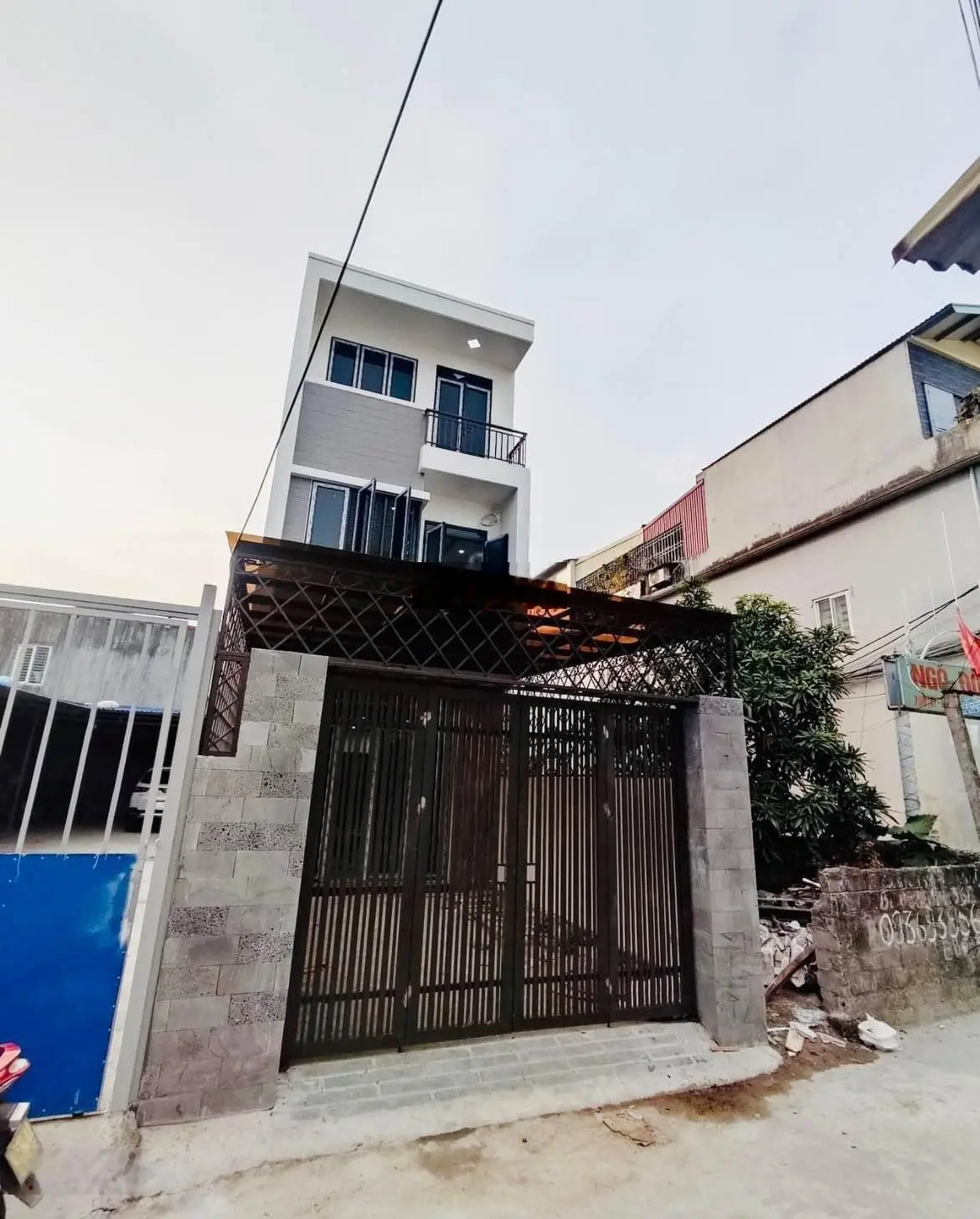 Siêu phẩm An Đồng! Nhà 75.6m2 x 3 tầng sân để ô tô, nội thất cực đẹp, ngay Hoàng Huy, chỉ 3.5 tỷ