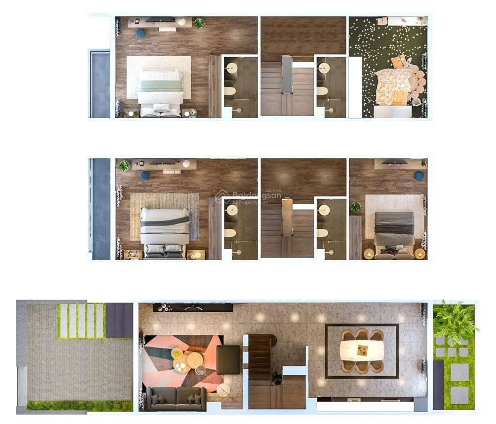 Bán căn liền kề 75m2 x4T GD2 HUD ST, nhận nhà ở ngay. Hướng mát, nhận nhà ở ngay